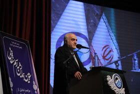 ‌سخنرانی عبدالله سهرابی عضو هیأت مدیره خیرین آبرسانی کشور در سومین همایش به رسم سقایی در تبریز