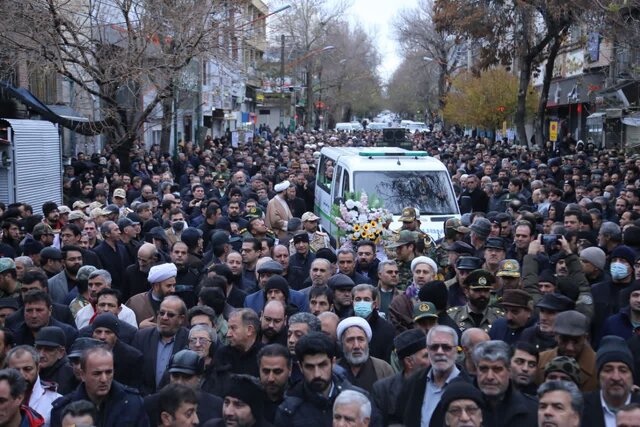 برگزاری مراسم تشییع پیکر فرماندار مراغه/ اعلام عزای عمومی در این شهرستان