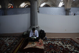 مراسم معنوی اعتکاف-تبریز