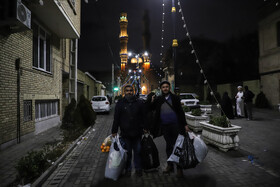 مراسم معنوی اعتکاف-تبریز