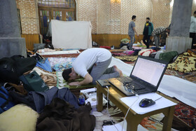 مراسم معنوی اعتکاف-تبریز