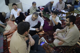 مراسم معنوی اعتکاف-تبریز