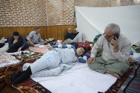 مراسم معنوی اعتکاف-تبریز