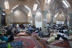 مراسم معنوی اعتکاف-تبریز