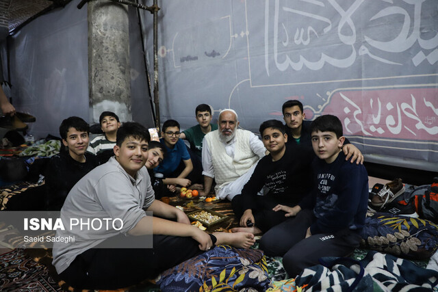 مراسم معنوی اعتکاف - تبریز