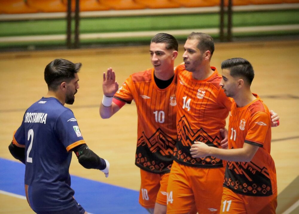 سلام تیم فوتسال مس‌ سونگون به صدر جدول