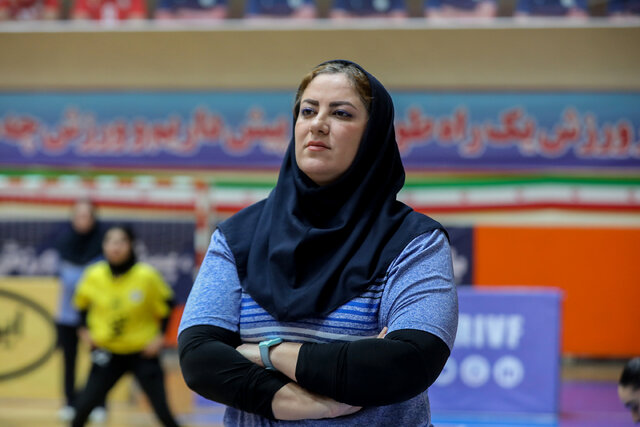 سرمربی والیبال زنان مقاومت شهرداری: عملکرد بچه‌ها در نیم‌فصل دوم عالی بود