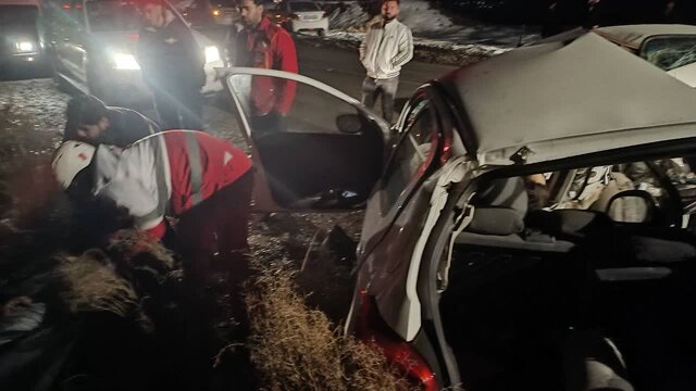 سانحه رانندگی مرگبار در جاده میانه–خلخال ۳ کشته برجای گذاشت