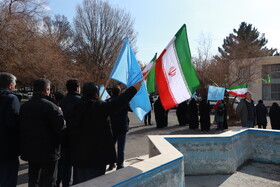 تجمع دانشگاهیان دانشگاه تبریز در محکومیت اقدام اتحادیه اروپا علیه سپاه پاسداران انقلاب اسلامی