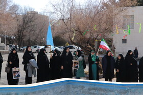 تجمع دانشگاهیان دانشگاه تبریز در محکومیت اقدام اتحادیه اروپا علیه سپاه پاسداران انقلاب اسلامی