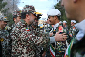 بازدید فرمانده قرارگاه مشترک پدافندهوایی خاتم الانبیا از منطقه پدافند هوایی شمال‌غرب