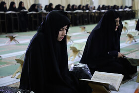 جز خوانی قرآن کریم در مصلی تبریز