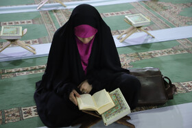 جز خوانی قرآن کریم در مصلی تبریز