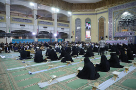 جز خوانی قرآن کریم در مصلی تبریز