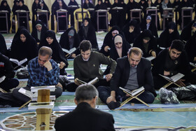 جز خوانی قرآن کریم در مصلی تبریز