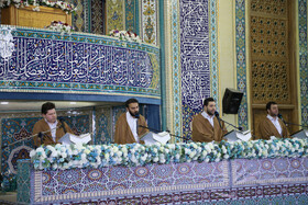 جز خوانی قرآن کریم در مصلی تبریز