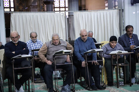 جز خوانی قرآن کریم در مصلی تبریز