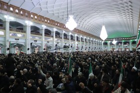 عزاداری و راهپیمایی هزاران نفری مردم تبریز در پی شهادت مقام معظم رهبری