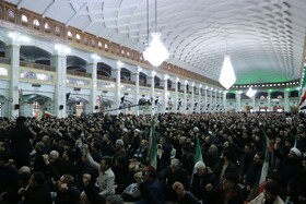 عزاداری و راهپیمایی هزاران نفری مردم تبریز در پی شهادت مقام معظم رهبری
