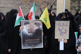 تجمع دانشگاهیان دانشگاه‌ های تبریز در محکومیت جنایت آمریکا و اسرائیل
