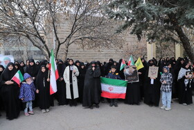 تجمع دانشگاهیان دانشگاه‌ های تبریز در محکومیت جنایت آمریکا و اسرائیل