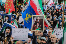 مراسم بیعت با رهبر جدید انقلاب - تبریز