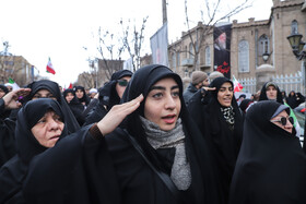 مراسم بیعت با رهبر جدید انقلاب - تبریز
