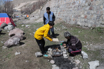 روز طبیعت در روستای کندوان