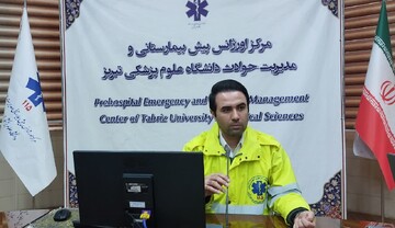 یک چهارم ماموریت‌های اورژانس آذربایجان شرقی به علل ترافیکی اختصاص دارد