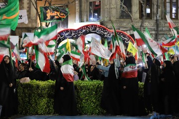 مراسم چهلم رهبر شهید در تبریز
