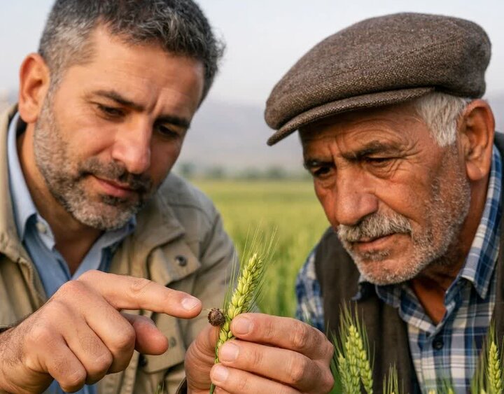 هشدار مدیر حفظ نباتات آذربایجان‌شرقی درباره آغاز ورود سن‌های زمستان‌گذران به مزارع غلات