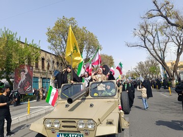 رزمایش «دختران جان‌فدای تبریزی» برگزار شد