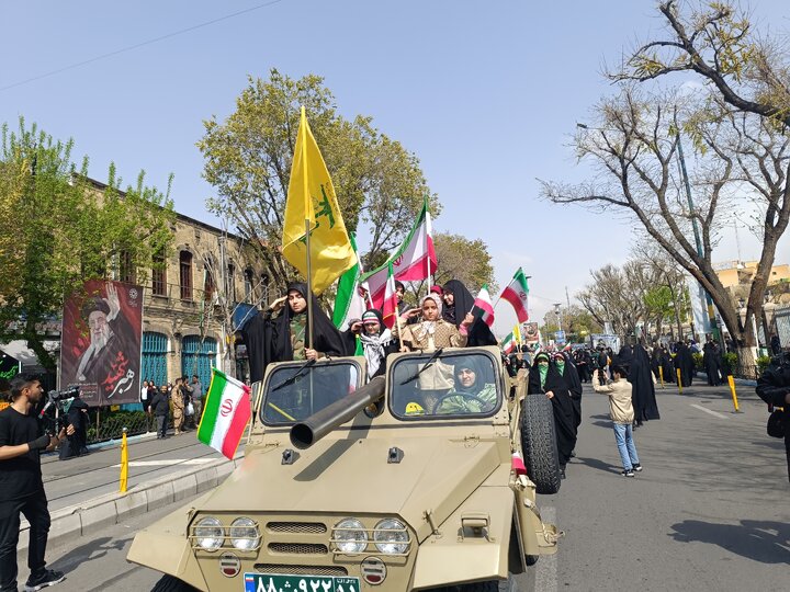 رزمایش «دختران جان‌فدای تبریزی» برگزار شد