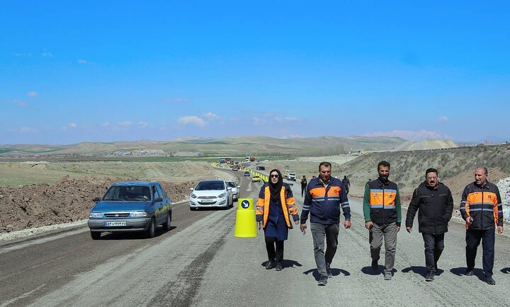 مسیر جایگزین پل هشترود بازگشایی شد