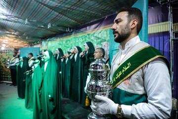 آیین افتتاح هجدهمین جشنواره ملی تئاتر رضوی در تبریز