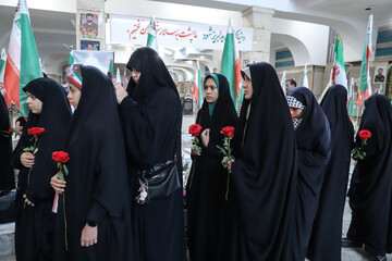 گرامیداشت روز معلم شهیده ندا امینی آذر در تبریز