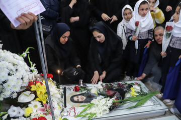 گرامیداشت روز معلم شهیده «ندا امینی آذر» - تبریز