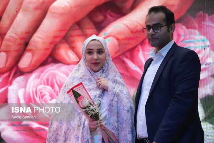 پنجمین دوره «جشن وصال» با تجلیل از ۱۰۰ زوج جوان در تبریز برگزار شد