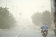 توده گرد و خاک عراقی وارد آذربایجان‌غربی می‌شود