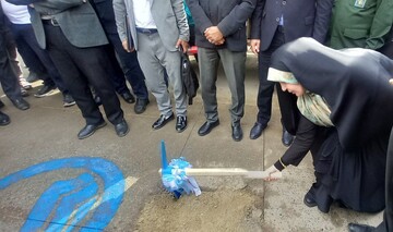 کلنگ‌زنی شبکه فاضلاب  منطقه بادکی ارومیه