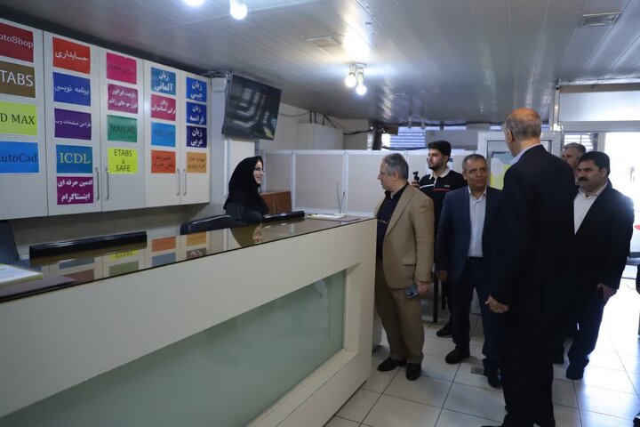 بازدید معاون آموزشی جهاددانشگاهی کشور از مراکز آموزشی تبریز