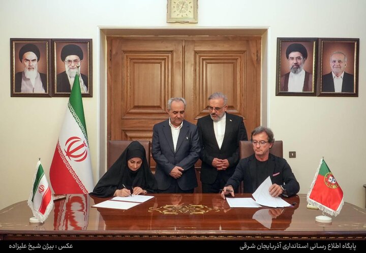 استاندار آذربایجان‌ شرقی:تقویت دیپلماسی علمی، به توسعه همکاری‌های ایران و پرتغال می‌انجامد