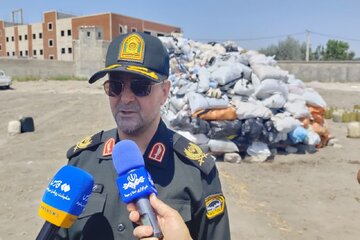 امحای بیش از ۵ تن انواع مواد مخدر در آذربایجان‌غربی