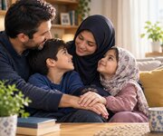 خانه با دیوار ساخته می‌شود، خانواده با اعتماد