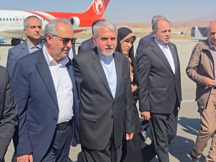 وزیر میراث فرهنگی و وزیر جهاد کشاورزی به تبریز وارد شدند