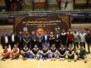 قهرمانی تیم خبرنگاران تبریز در مسابقات چهارجانبه فوتسال