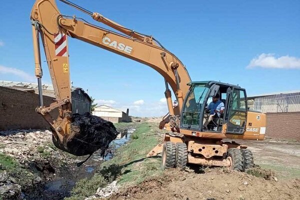 لایروبی آبروها و کانال‌های تبریز تا آغاز بارش‌ها