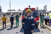 برگزاری رزمایش مشترک مدیریت شرایط اضطراری و پدافند غیرعامل در پتروشیمی تبریز