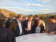بازدید معاون شرکت ساخت و توسعه زیربناهای حمل‌ونقل از پروژه‌های راه‌سازی در آذربایجان‌شرقی