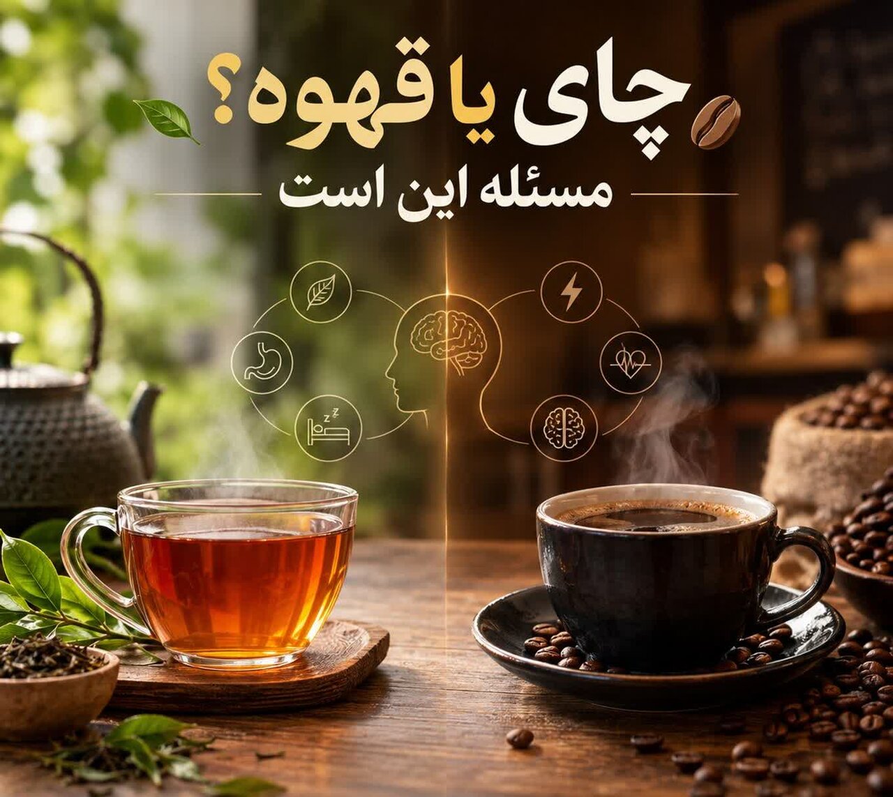 چای یا قهوه؟ مسئله این است